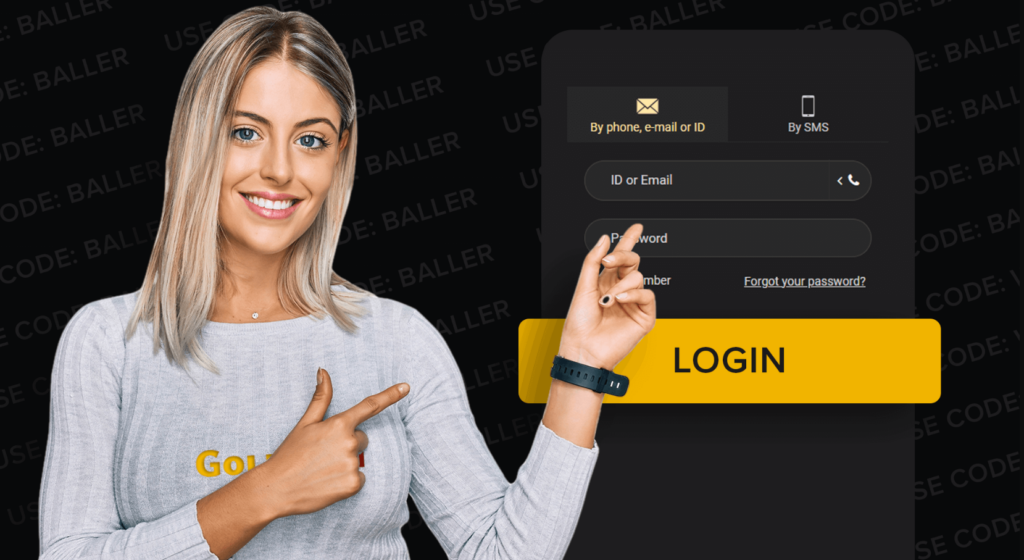 Options for login to GoldPari