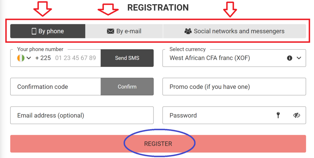 Megapari registration on one of the top betting websites