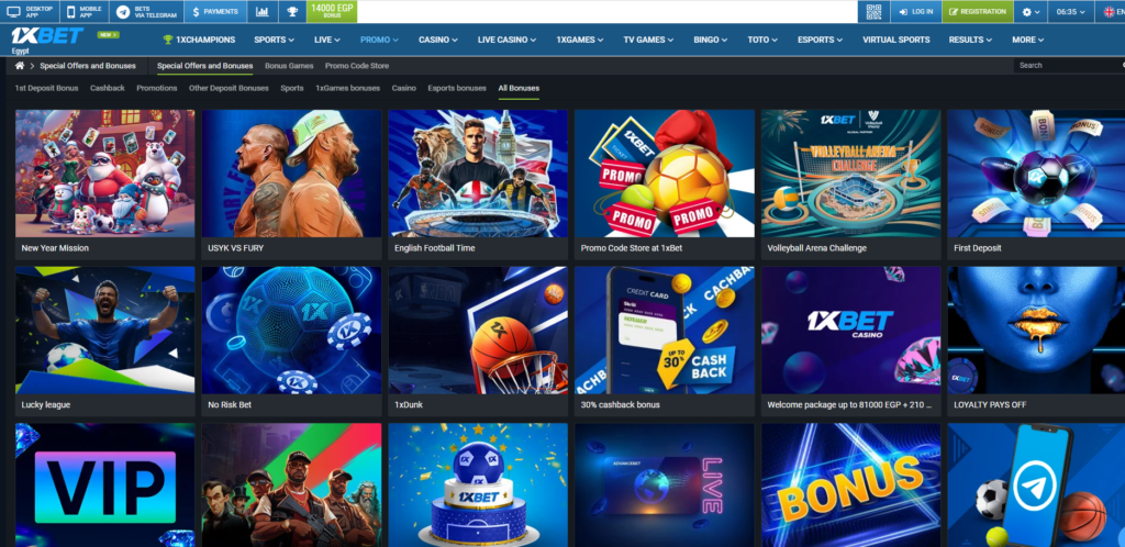 1xBet The main sports disciplines